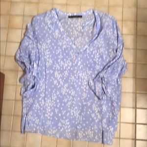 Zara basic soft comfy top